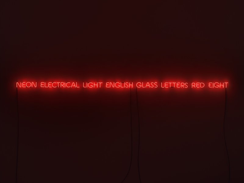 'One and Eight - a Description' [Red]