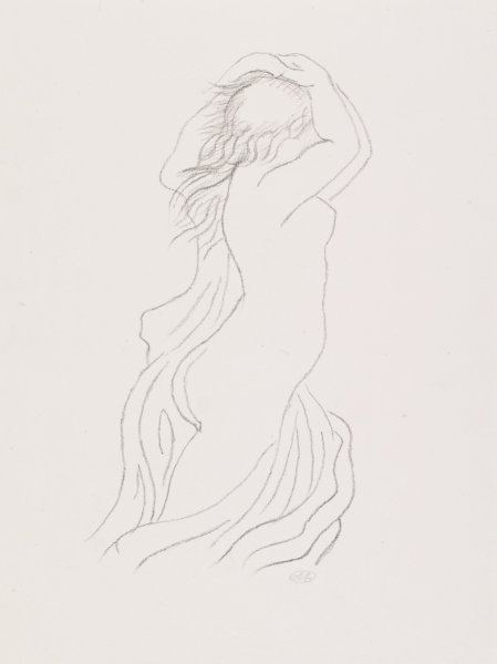 Woman Combing Her Hair from the portfolio Aristide Maillol: Sculpture and Lithography
