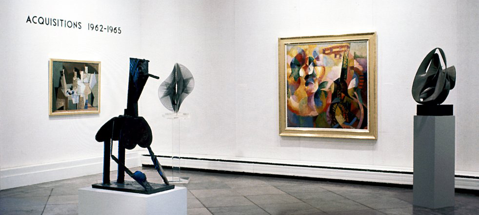 Installation view of Contemporary Art: Acquisitions 1962–1965
