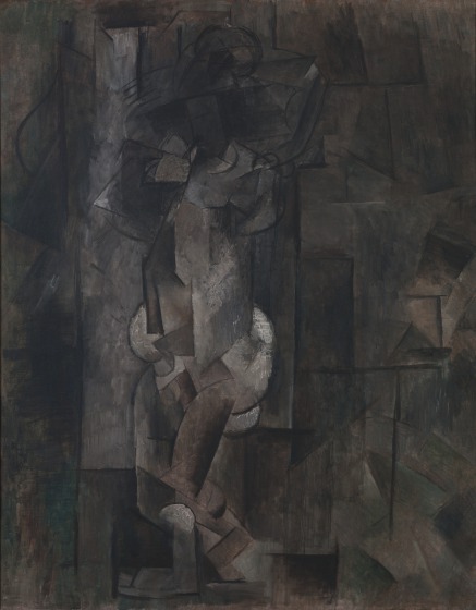 Pablo Picasso's Nude Figure, 1909-10