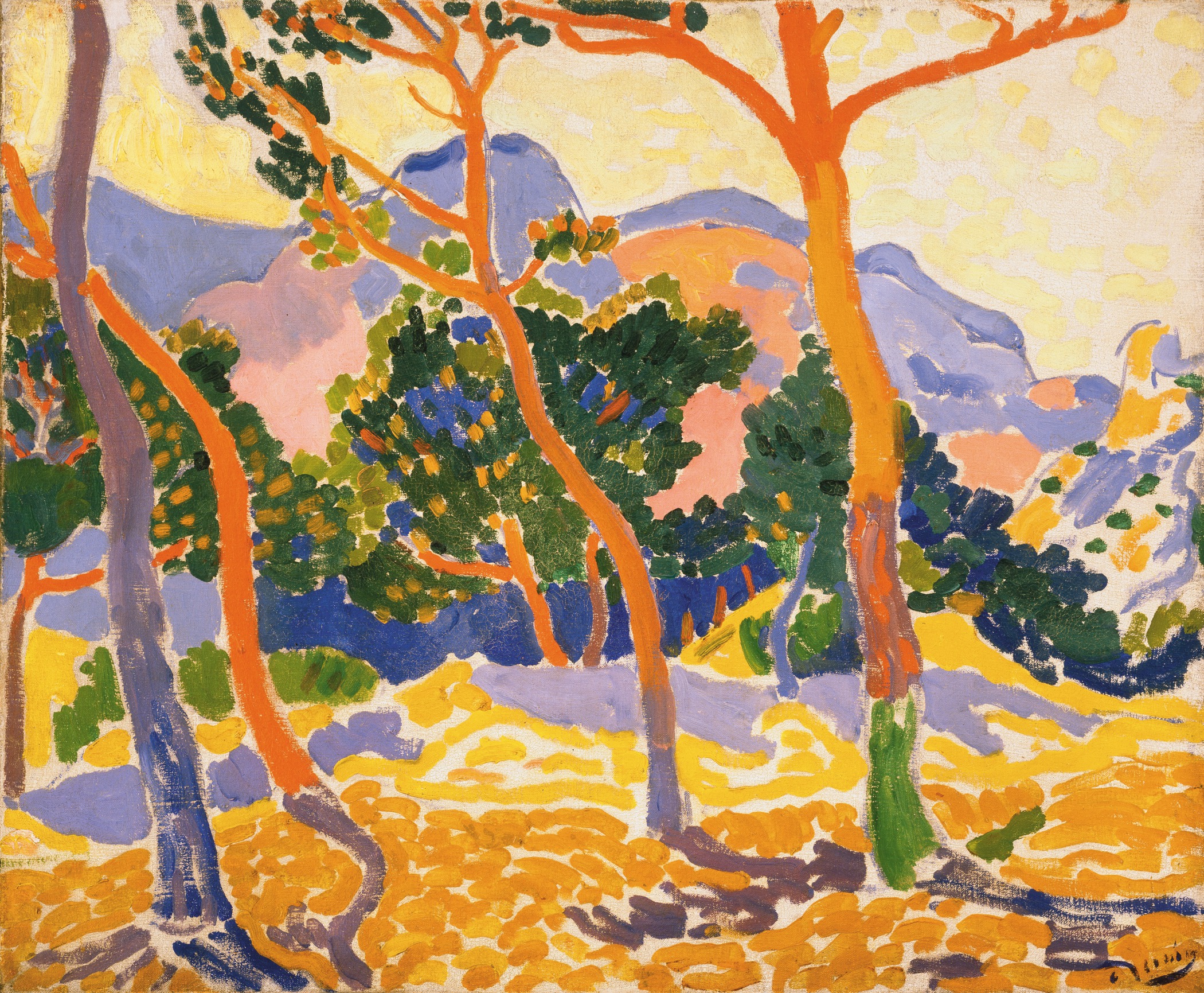 André Derain's The Trees, ca. 1906