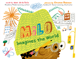 Book cover of "Milo Imagines the World"