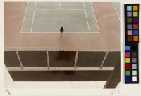 Tennis Court - Berkeley - November 1971 from the portfolio Twenty Photographic Pictures