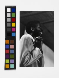 Untitled (Buffalo, preacher in ecstasy) from the series Storefront Churches, 1958-1961