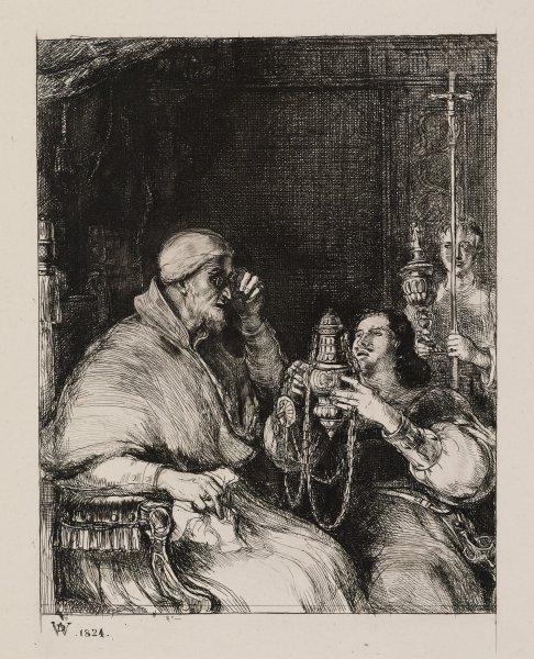 The Pope Examining a Censer