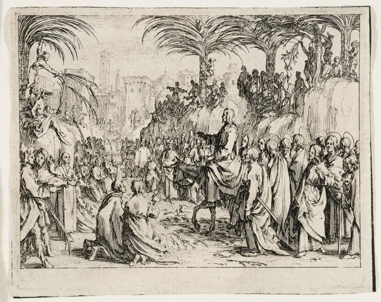 The Entry Into Jerusalem from the series Scenes From the New Testament