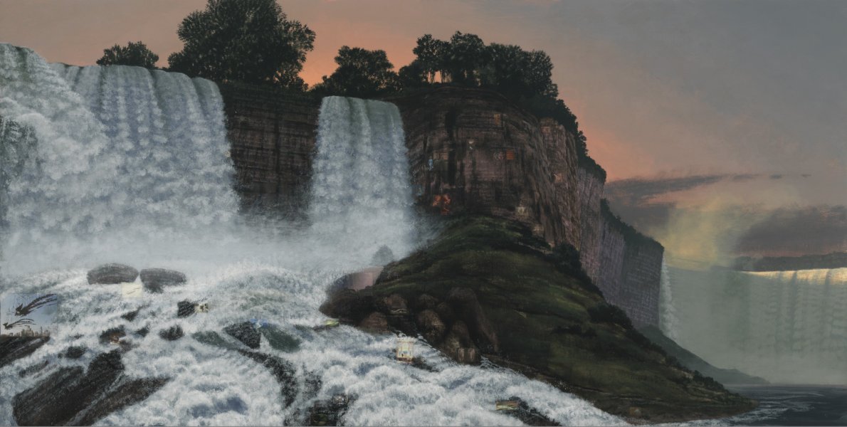 The Great Falls; for Xu Bing (MassMoca #180)