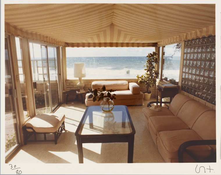 The Pacific Ocean at Malibu - April 1973 from the portfolio Twenty Photographic Pictures