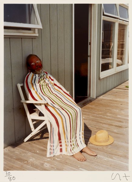 Henry Avoiding the Sun - August 1975 from the portfolio Twenty Photographic Pictures