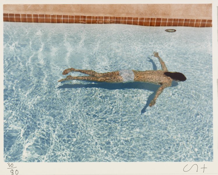 John St Clair Swimming - April 1972 from the portfolio Twenty Photographic Pictures