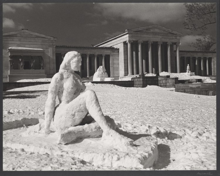 Snow Sculpture Competition - February 1977
