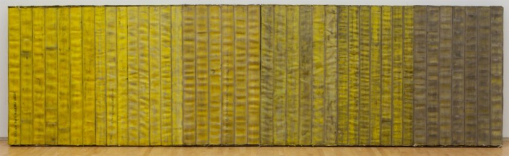 Theaster Gates&#039;s Civil Tapestry 5, 2012.