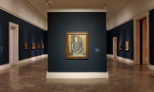 Paul Cézanne’s Madame Cézanne, 1886–87, in Humble and Human: An Exhibition in Honor of Ralph C. Wilson, Jr.