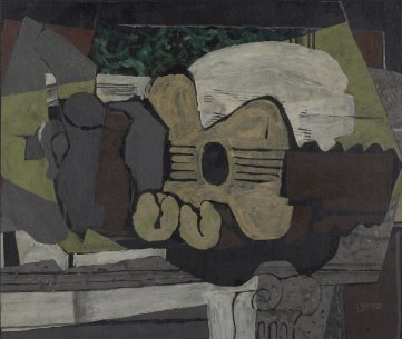 Georges Braque&#039;s Still Life on a Mantelpiece, ca. 1923