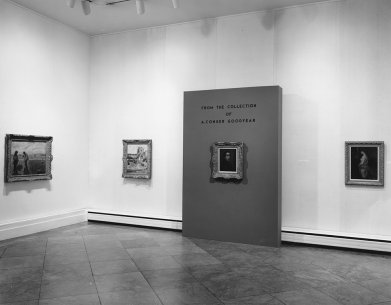 Installation view of From the Collection of A. Conger Goodyear