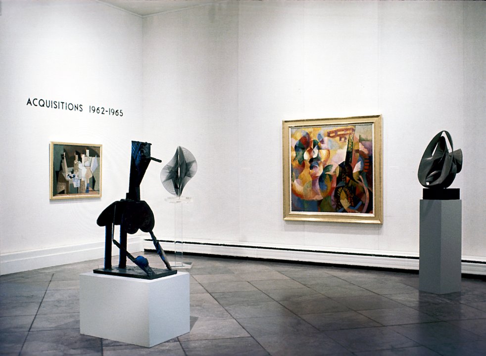 Installation view of Contemporary Art: Acquisitions 1962–1965