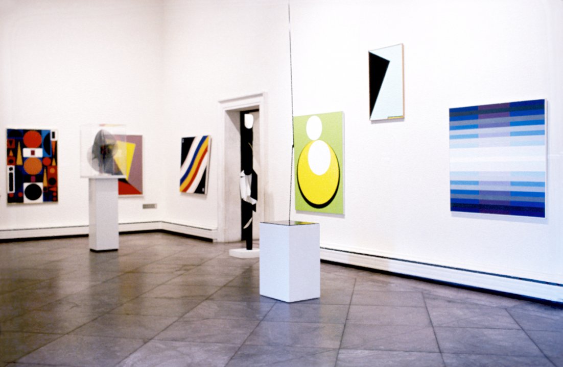 Installation view of Continental Painting and Sculpture, 1942–72 in the Albright-Knox Art Gallery