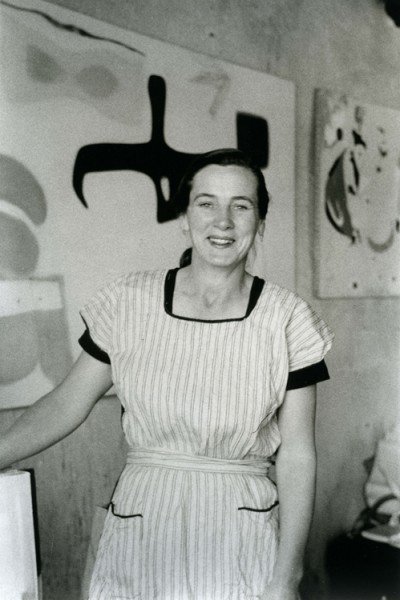 Mildred Tolbert&#039;s Untitled (Agnes Martin in Her Studio), ca. 1955