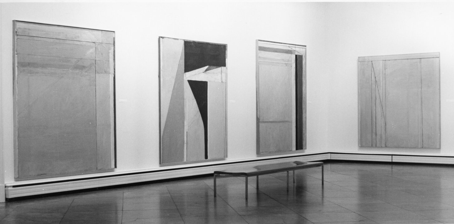 Installation view of Richard Diebenkorn: Paintings and Drawings, 1943–1976