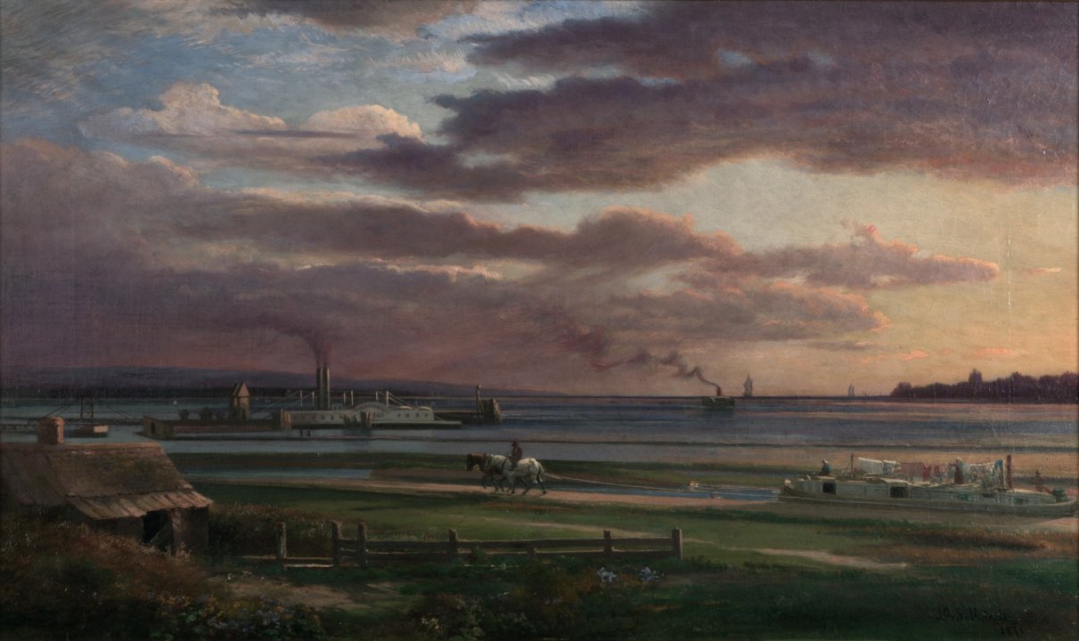 Buffalo Harbor from the Foot of Porter Avenue