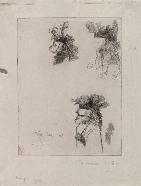 Three Sketches of Monkeys