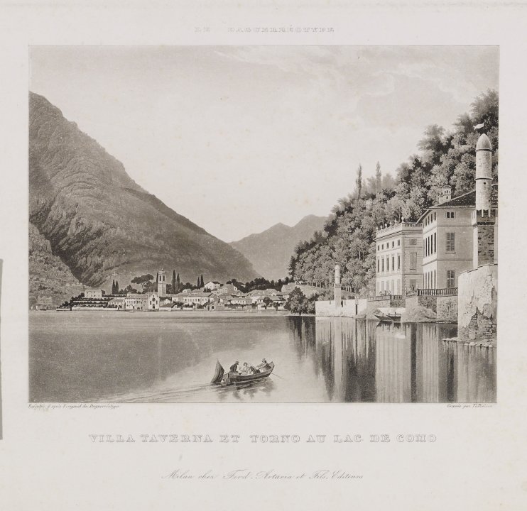Villa Taverna et Torno au Lac de Como (Villa Taverna and Torno at Lake Como)