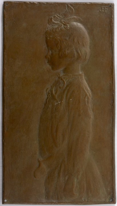 Three-Quarter Length Profile of a Boy Facing Left