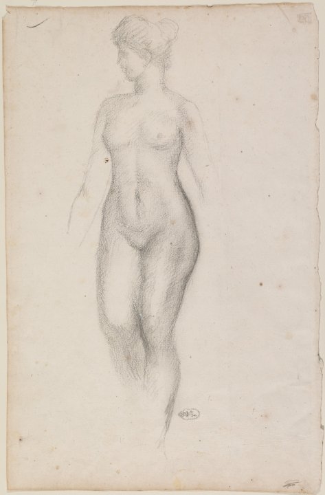 Standing Nude, Front
