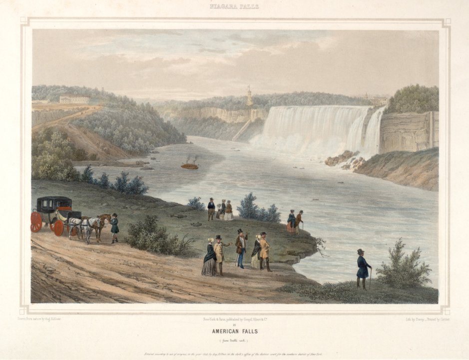 Niagara Falls - American Falls from Table Rock