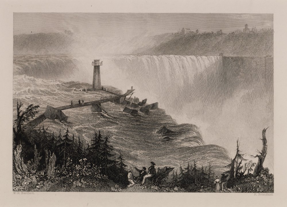 The Horseshoe Fall, Niagara - With the Tower
