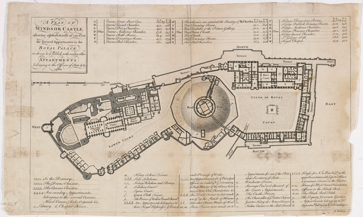 A Plan of Windsor Castle