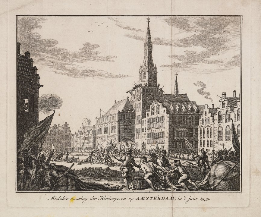 Mislukte aanslag der Herdooperen op Amsterdam in 't jaar 1535