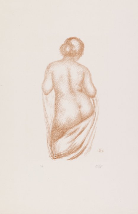 After the Bath (version 2) from the portfolio Aristide Maillol: Sculpture and Lithography