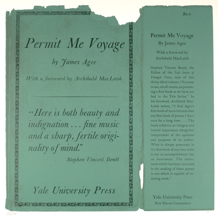 Permit Me Voyage from the portfolio In Our Time: Covers for a Small Library After the Life for the Most Part