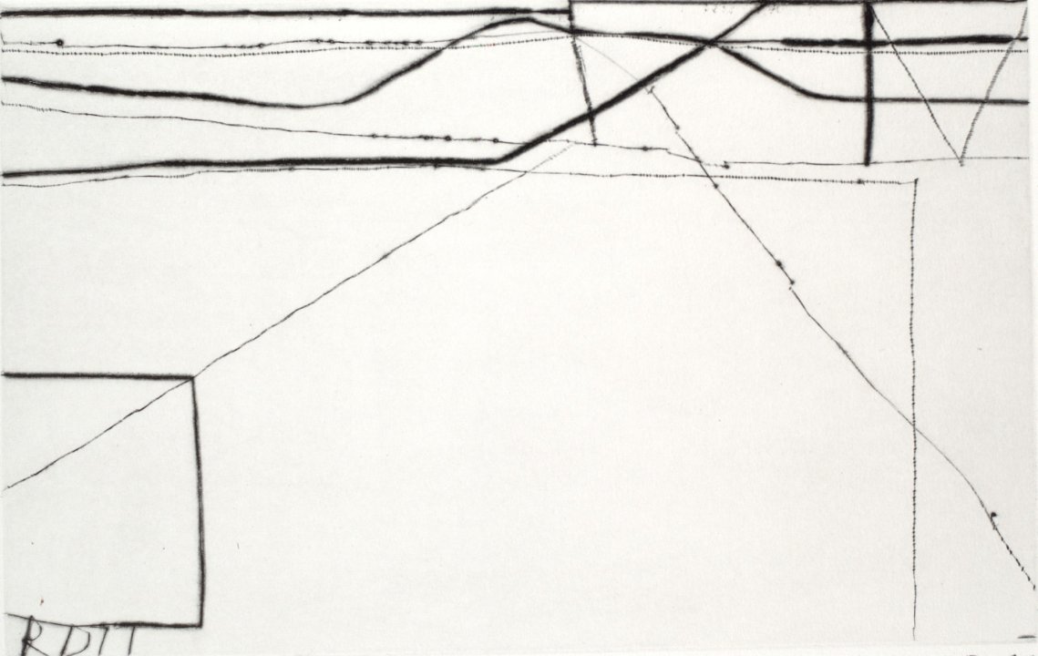 #7 from the portfolio Nine Drypoints and Etchings