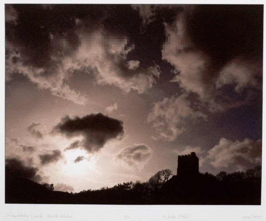 Dolwyddelen Castle, North Wales from the portfolio Permutations on the Picturesque