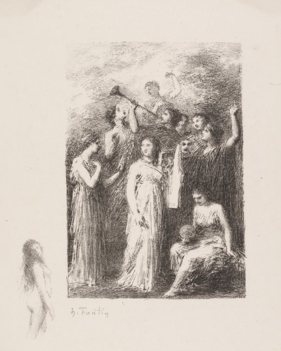 Frontispiece: The Blind from Illustrations pour les Poésies d'André Chénier (Illustrations for Poetry by André Chénier)