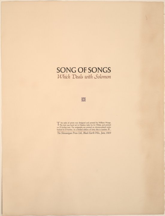 Song of Songs: Which Deals with Solomon