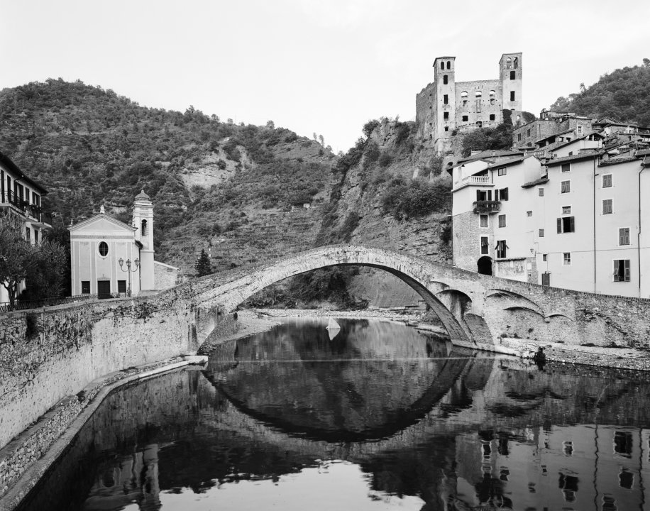 Devil&#039;s Bridge #7, Ponte del Diavolo, Dolceacqua, Liguria, Italy from the series Devil&#039;s Bridges