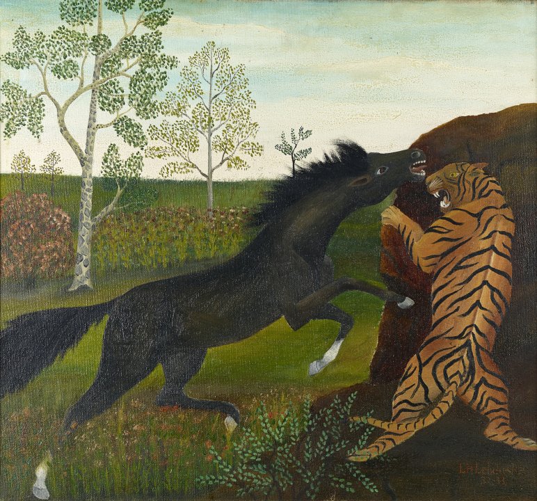 Horse and Tiger