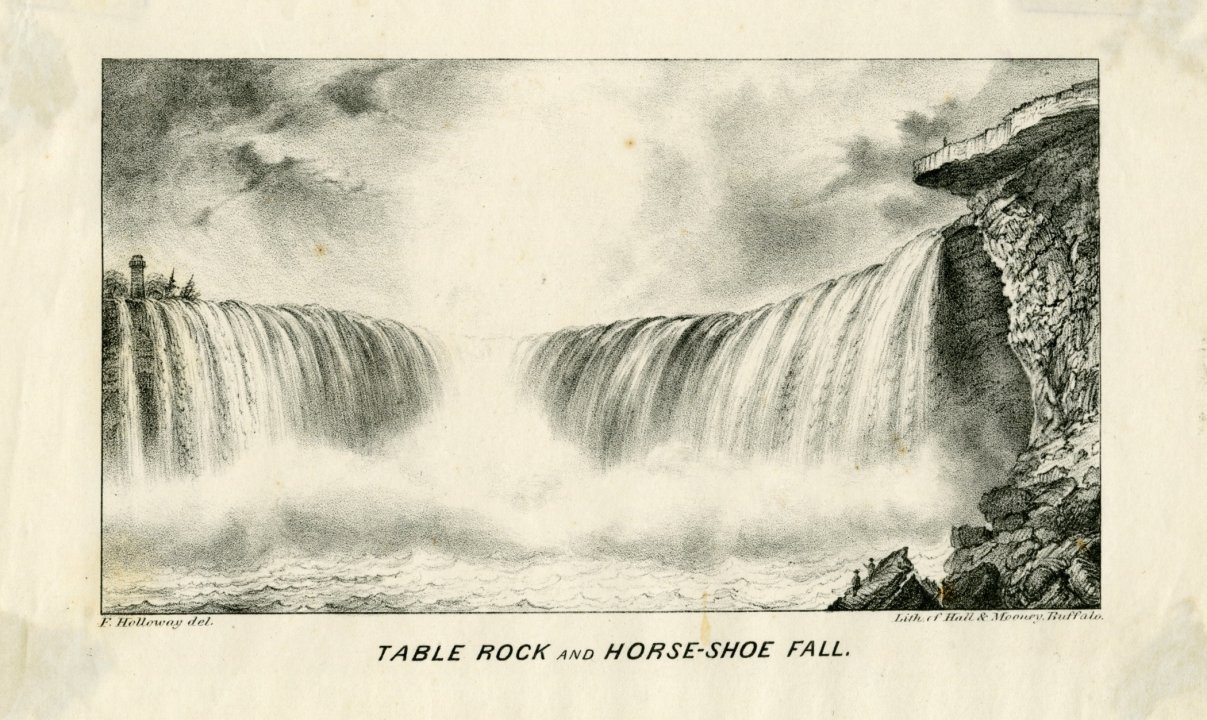 Niagara Falls, Table Rock and Horse-Shoe Falls