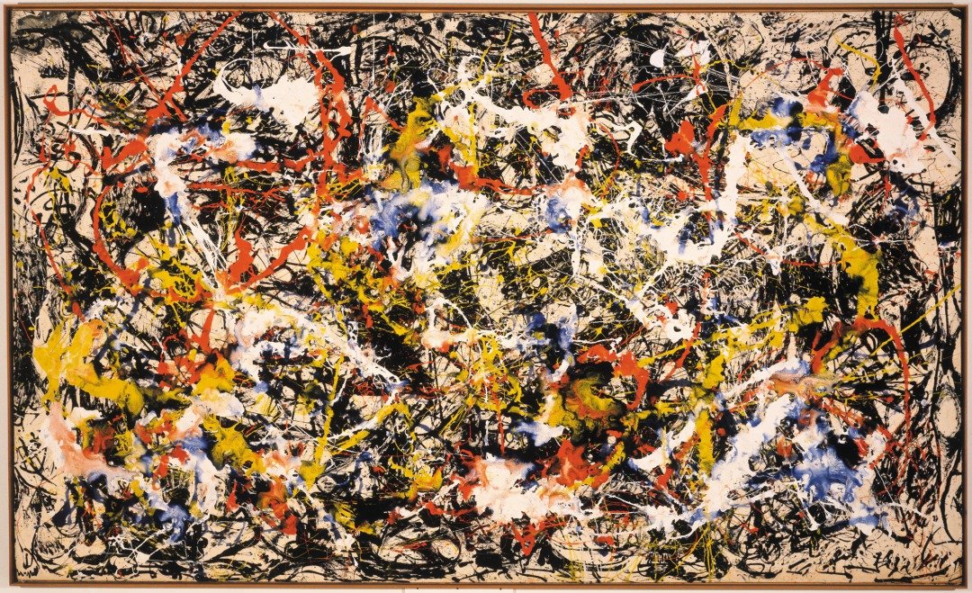 Jackson Pollock&#039;s Convergence, 1952