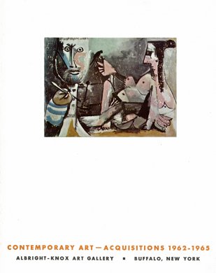 Cover of Contemporary Art - Acquisitions 1962-1965
