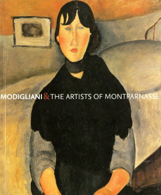 Cover of the exhibition catalogue for Modigliani &amp; the Artists of Montparnasse