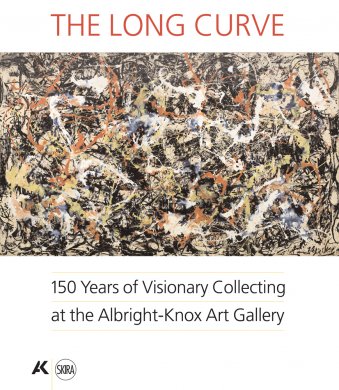 Cover of The Long Curve: 150 Years of Visionary Collecting at the Albright-Knox Art Gallery
