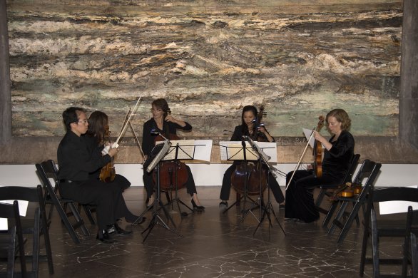 Buffalo Chamber Players perform in the special exhibition Anselm Kiefer: Beyond Landscape