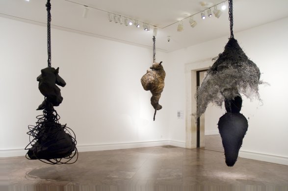 Installation view of Petah Coyne: Above and Beneath the Skin