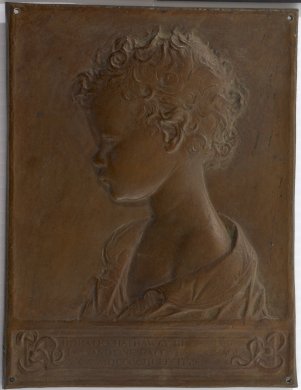Bust of a Young Boy Facing Left