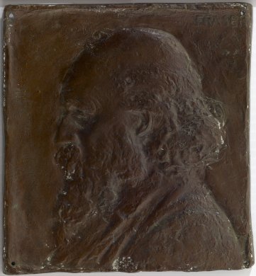 Bust of a Bearded Man Facing Left