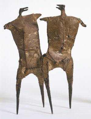 Maquette for Two Dancing Figures